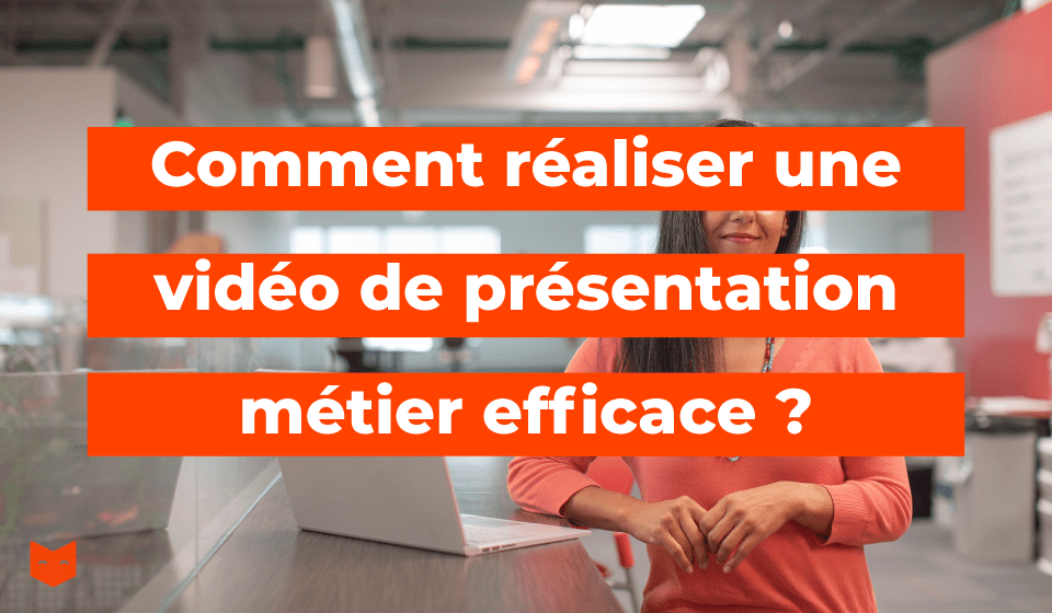 video presentation metier