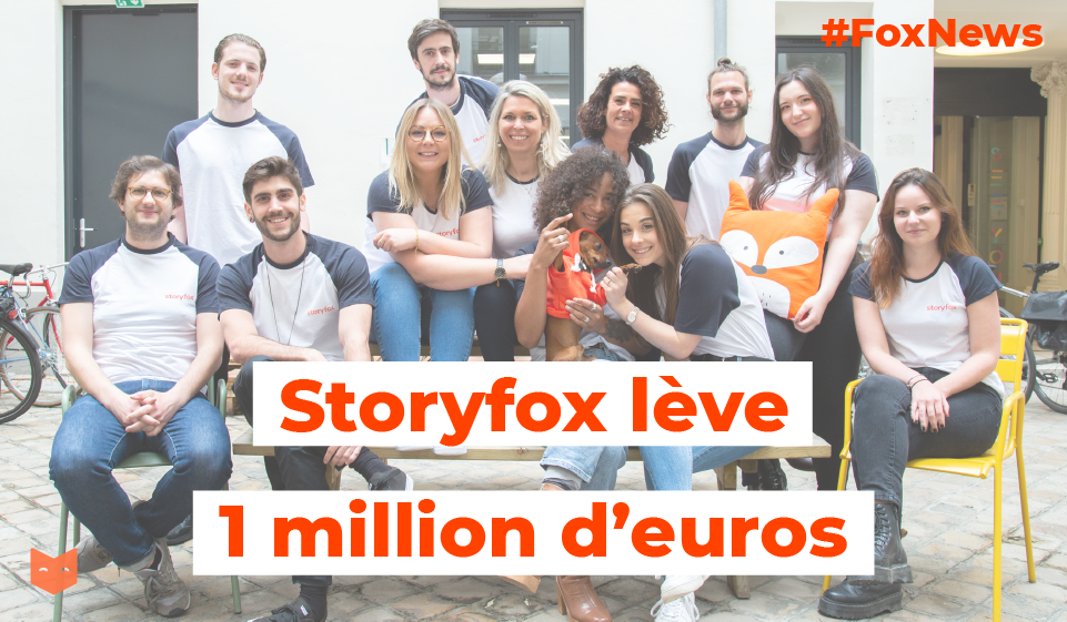 Une levée d’1 million d’euros et de grandes ambitions pour Storyfox